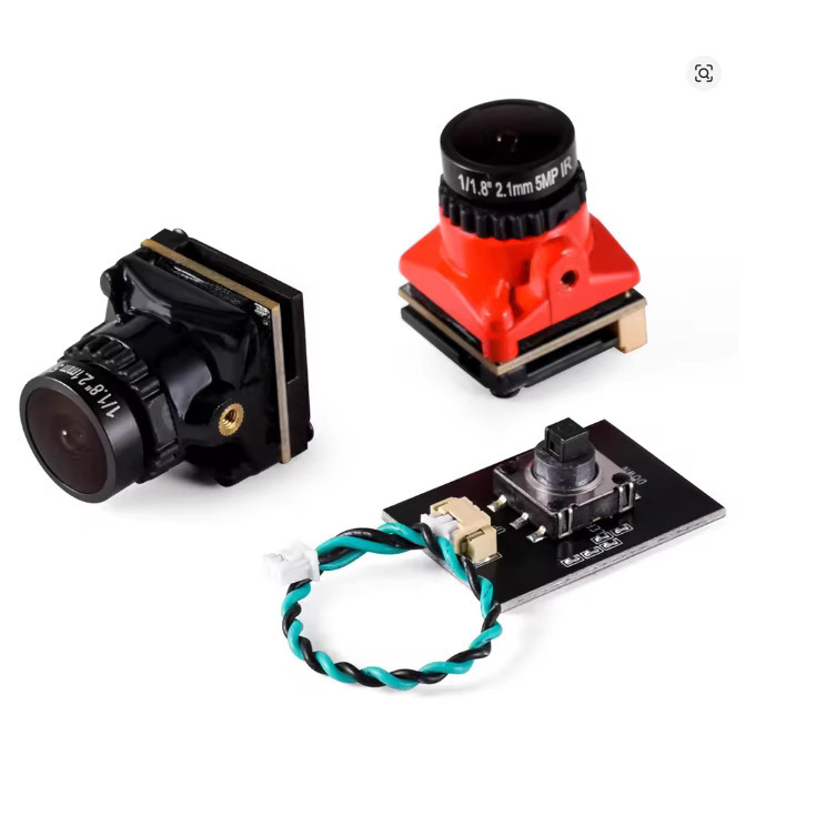 Drone Camera Wide Angle - FPV high-definition camera 1800TVL met OSD-parameteraanpassingsbord,