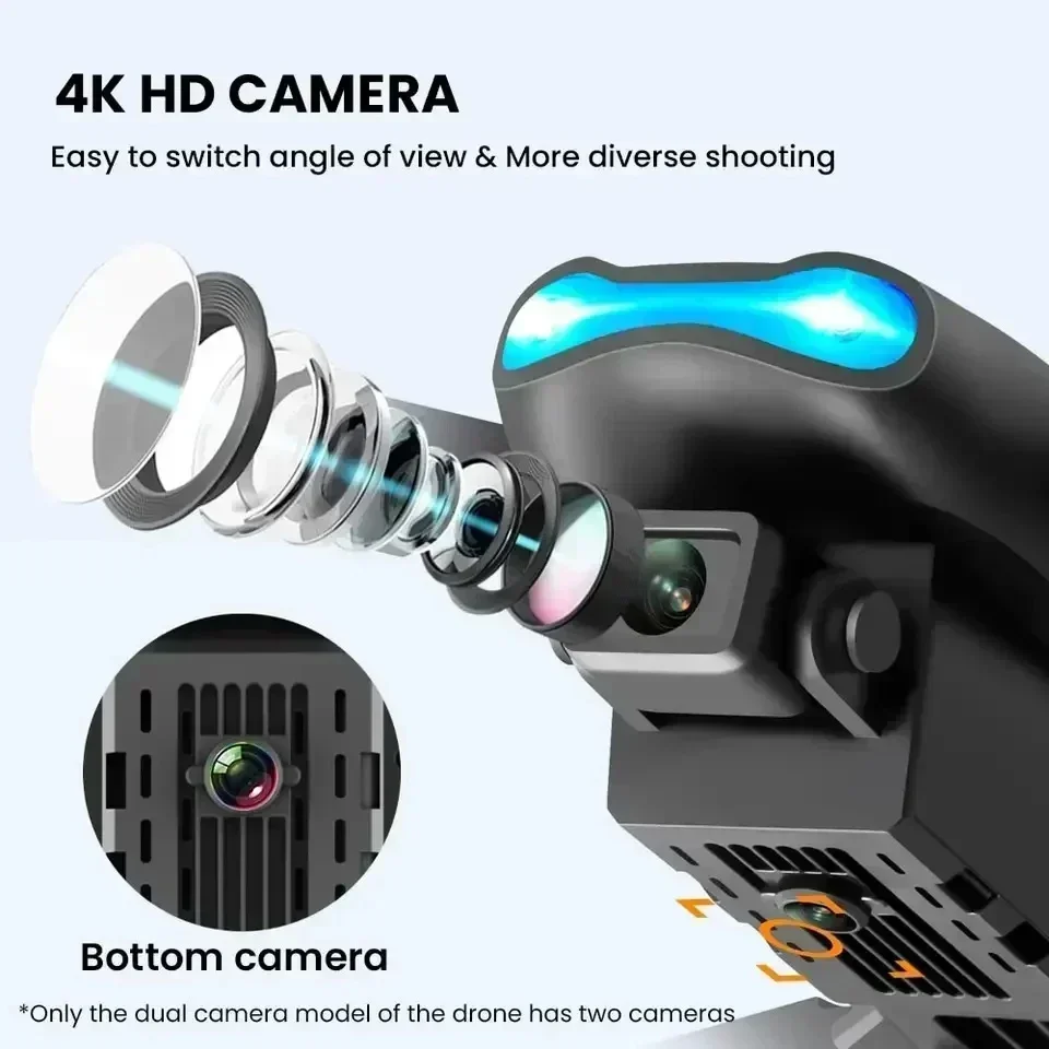 Nieuwe E99Pro RC Drone 4K Prof - Drone Camera Wide Angle recensie en prijs