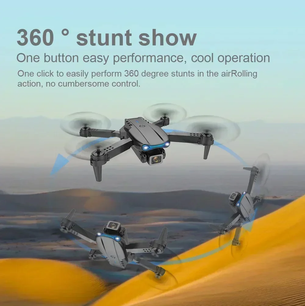 Nieuwe E99Pro RC Drone 4K Prof - Drone Camera Wide Angle recensie en prijs