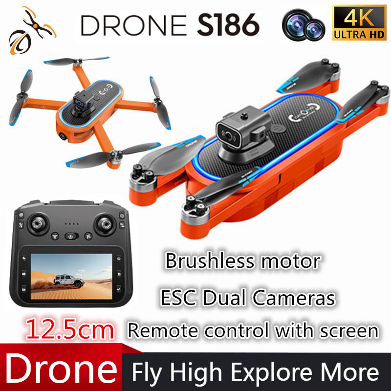 2025 S186 Drone Professionele  - Drone Camera 4K recensie en prijs