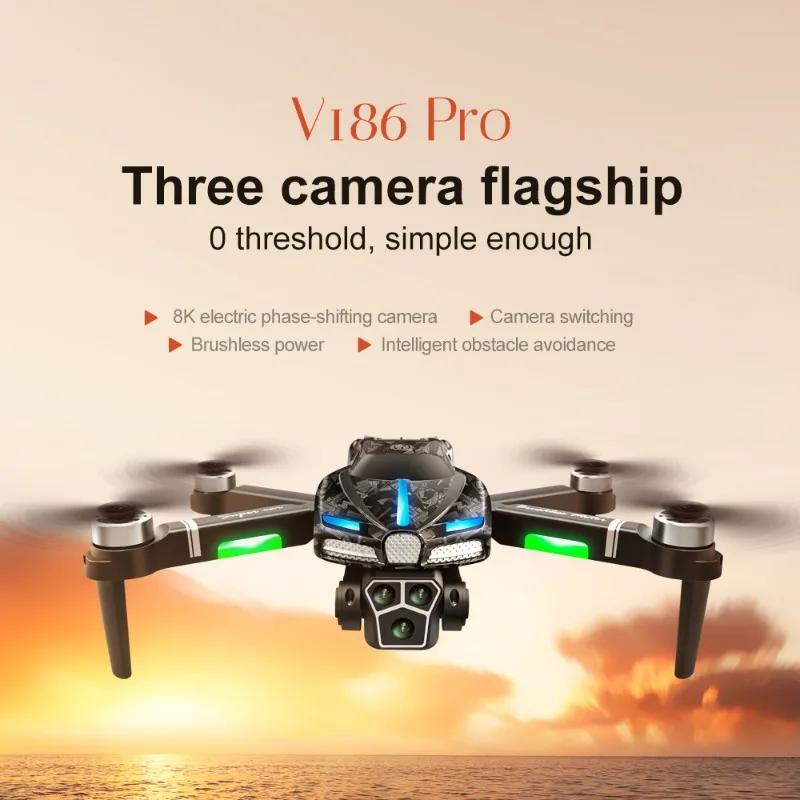 Nieuwe V186 Pro Drone Professi - Drone Camera Professional recensie en prijs