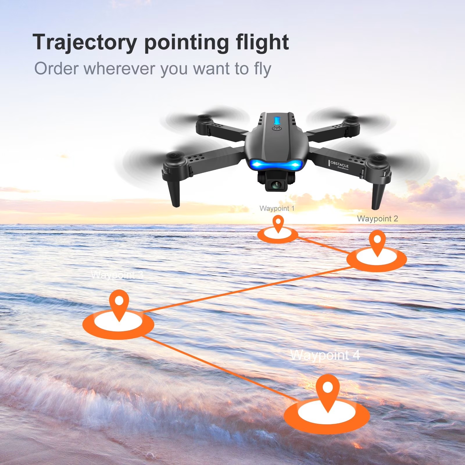 De verbeterde E88PRO MAX opvou - Drone Camera 4K recensie en prijs