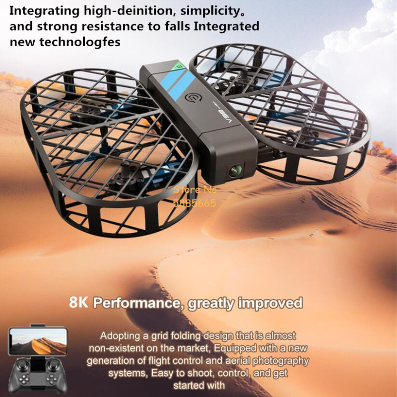 8K HD-camera 360° °   Bescherm - Drone Camera 4K recensie en prijs