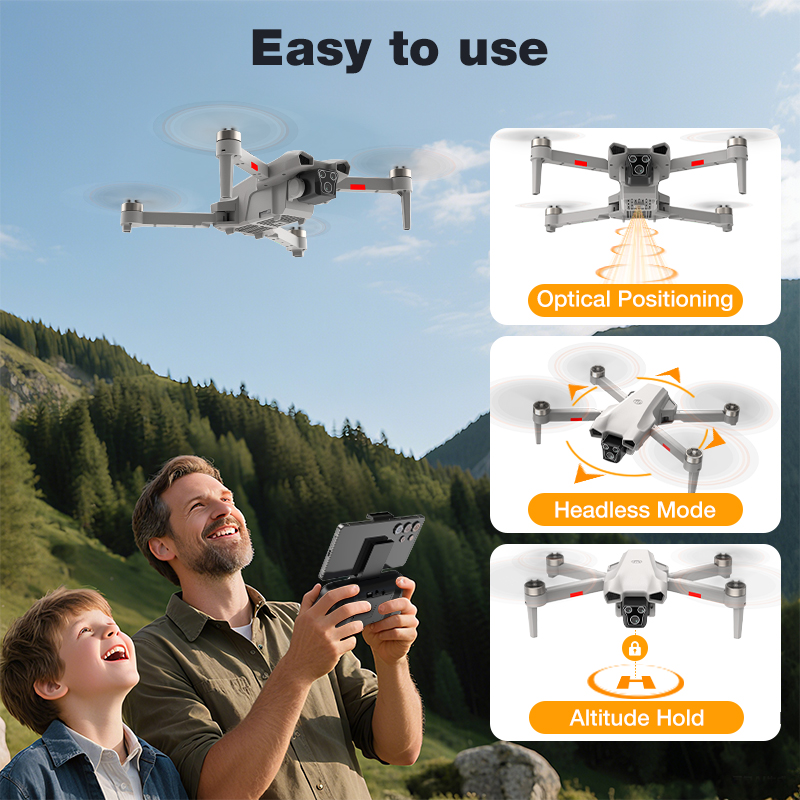 NIEUWE Hot L017 Pro Drone Bors - Drone Camera Professional recensie en prijs