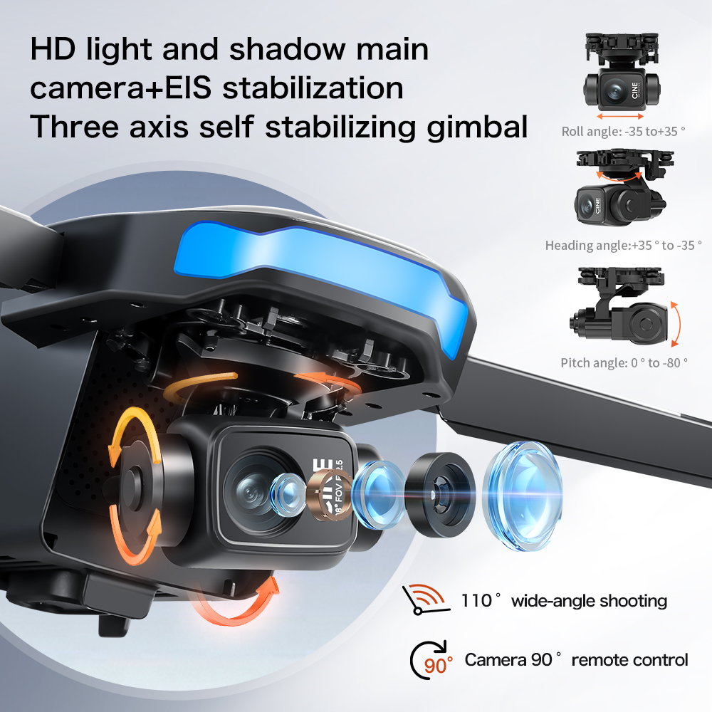Nieuwe S-X1 MAX Drone GPS 8K P - Drone Camera Professional recensie en prijs