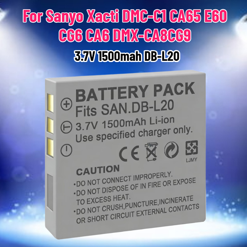 3.7V 1500mAh DB-L20 batterij v - Drone Camera Action recensie en prijs