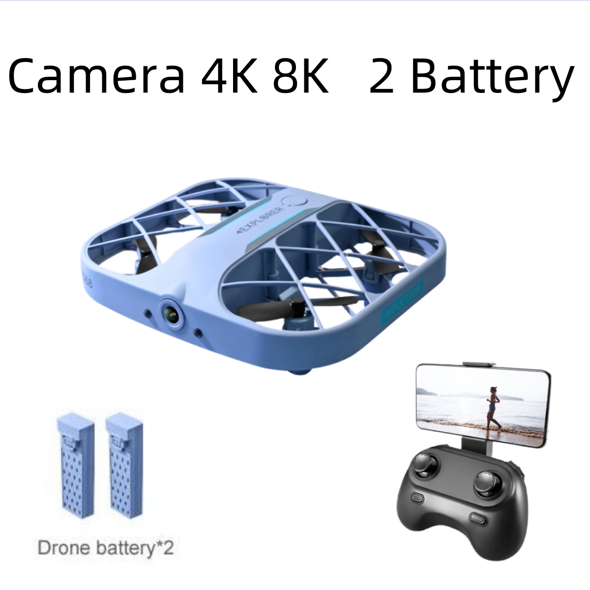JJRC H107 FPV RC Drone met 2 B - Drone Camera 4K recensie en prijs